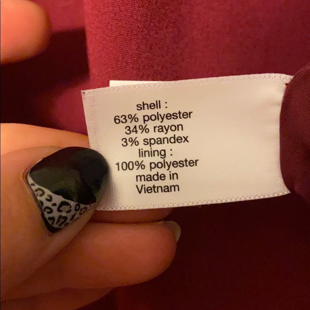 Lane Bryant Raspberry Blazer Size 20 - Picture 3 of 5